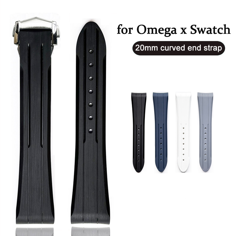 Omega Watch Speedmaster - Omega X Swatch MoonSwatch için 20mm