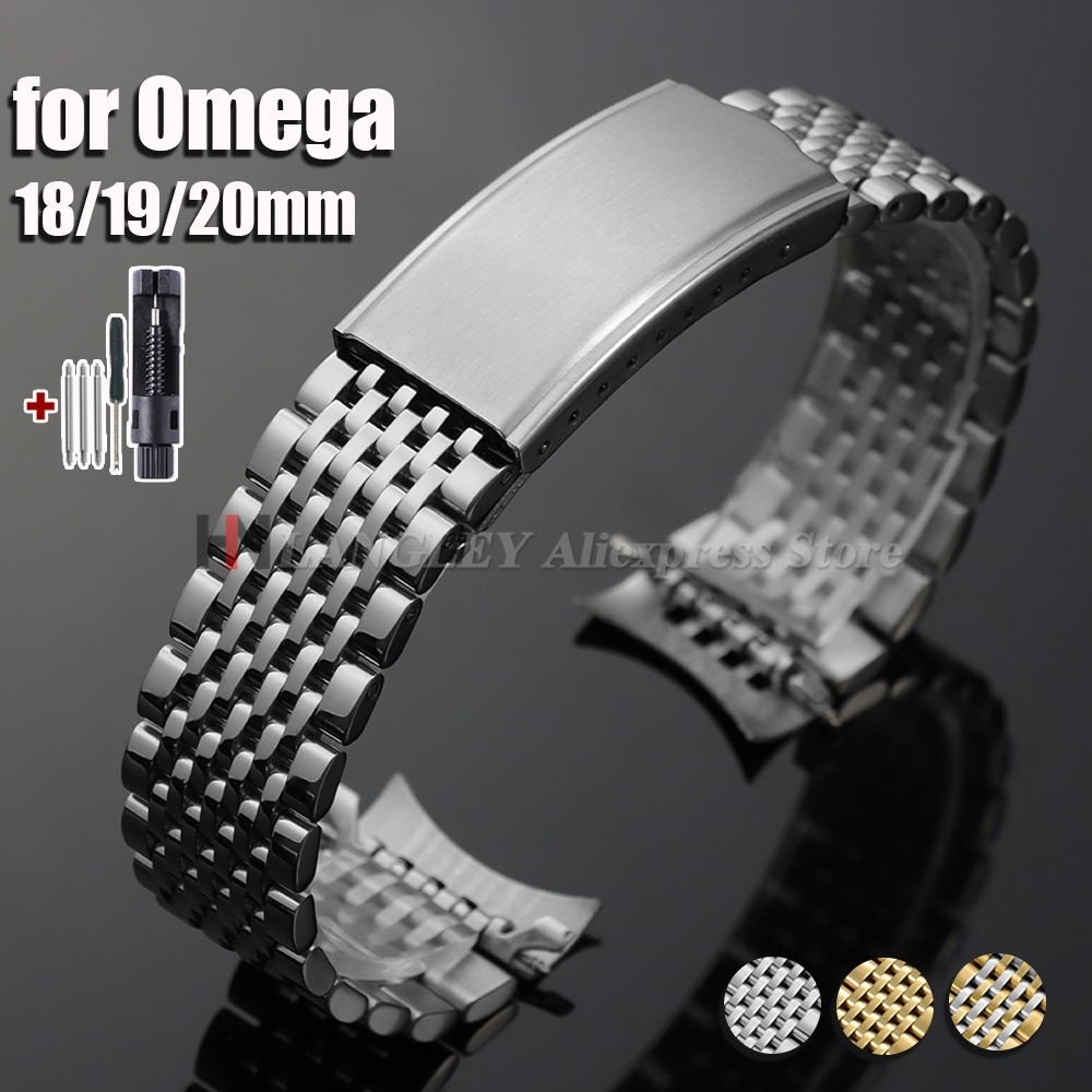 Omega Watch Speedmaster - 18mm 19mm 20mm Paslanmaz Çelik saat