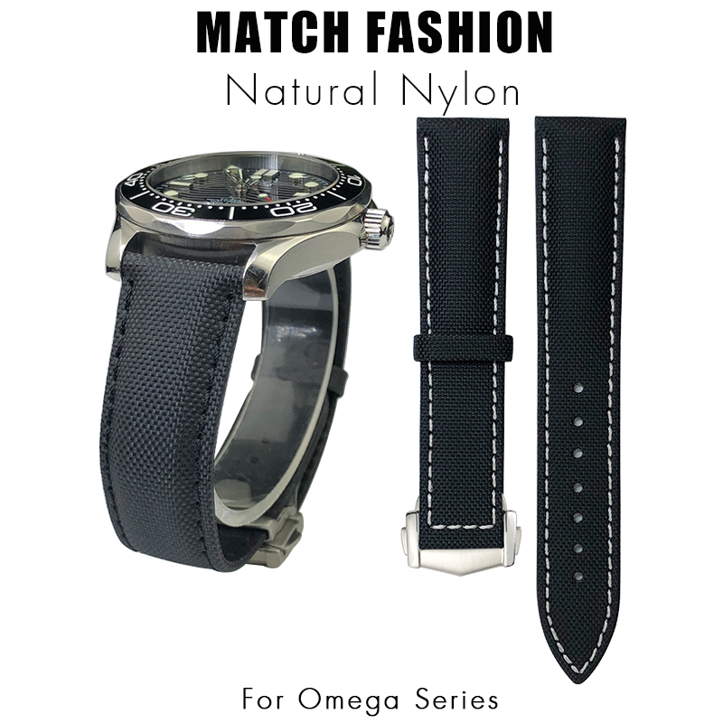 Omega Watch Speedmaster - 19mm 20mm 21mm 22mm Naylon Deri