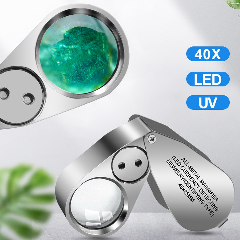 Collectors Coins Jewelry & Watches Of Smithtown Reviews - 40X Yüksek Netlikte Katlanabilir Büyüteç LED