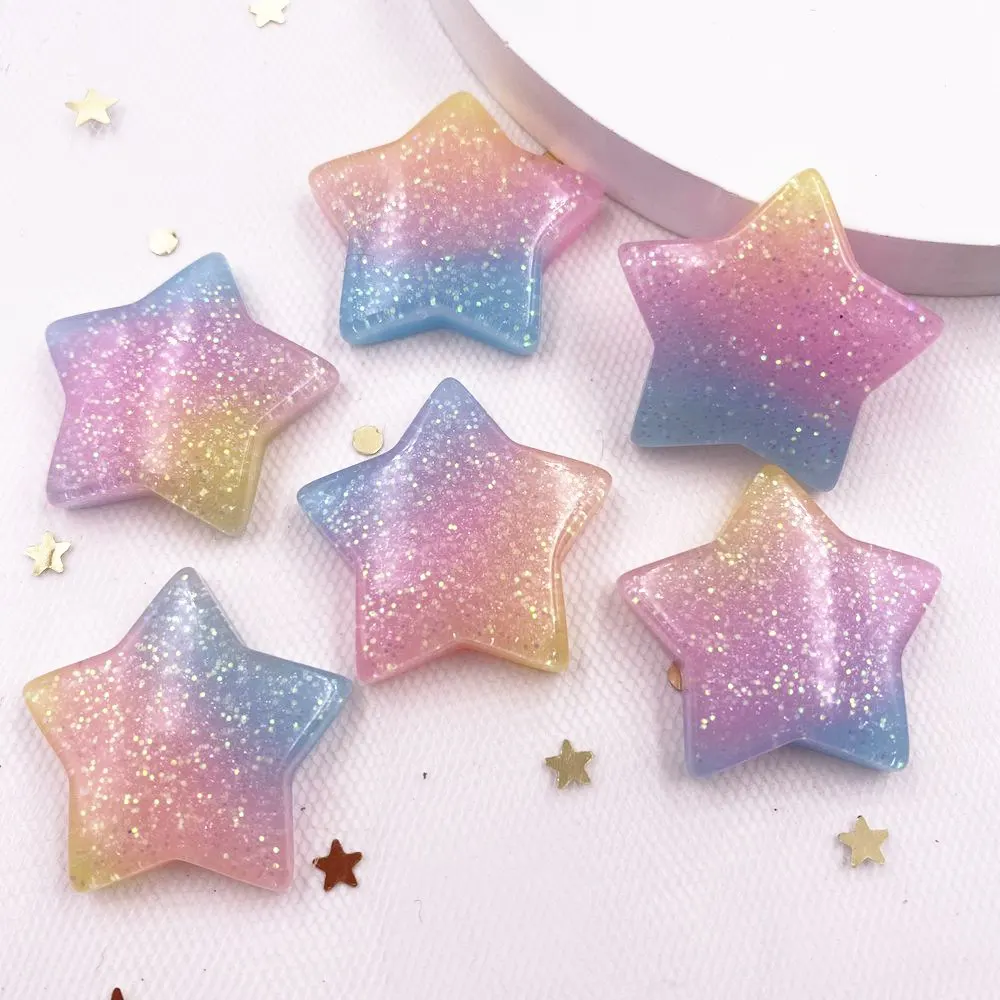 Paradise Jewelry & Watches Llc Photos - 10 adet Glitter Kawaii reçine renkli