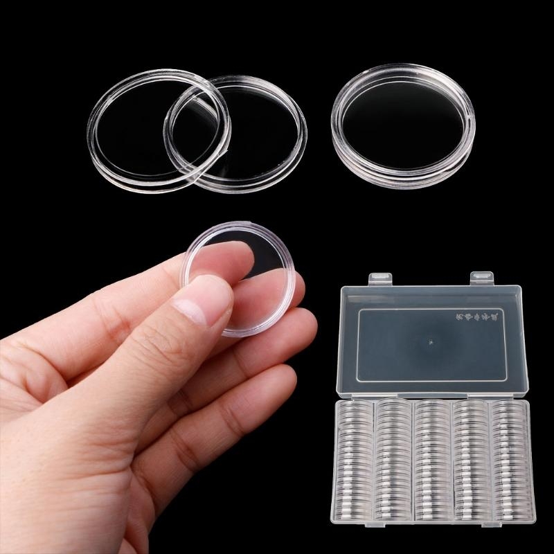 Collectors Coins Jewelry & Watches Of Smithtown Reviews - 367A Yuvarlak Para Saklama Kutusu 100