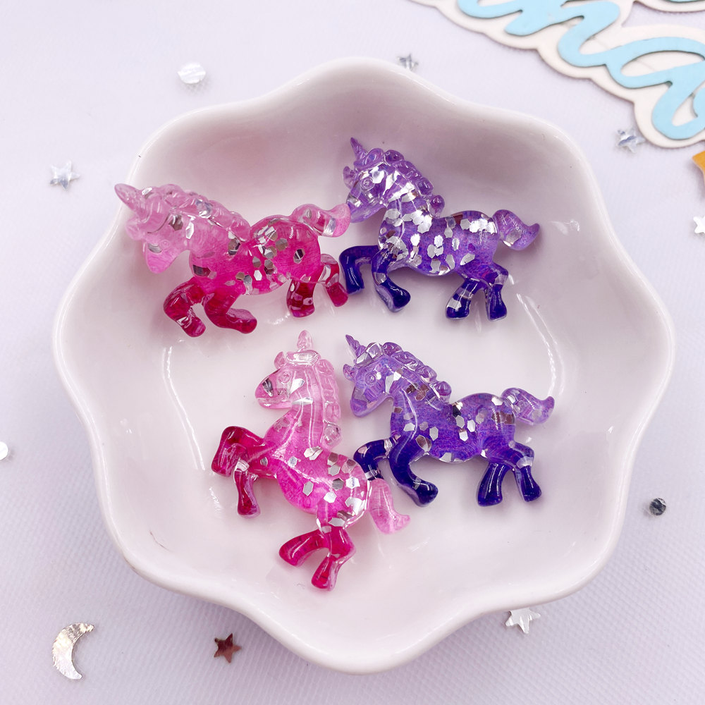Paradise Jewelry & Watches Llc Photos - 6 adet renkli reçine Glitter 3D