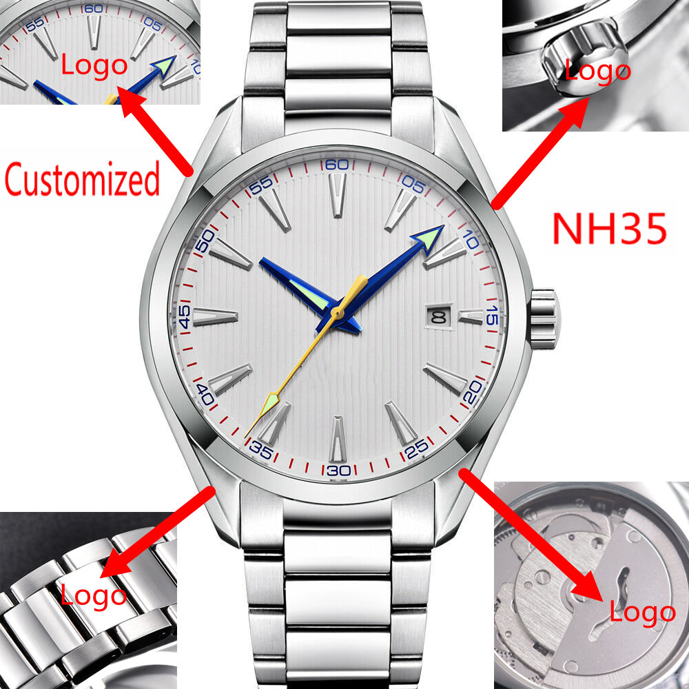 Jewelry Style Watches - Özel Logo 41mm Erkekler Miyota/NH35 Otomatik