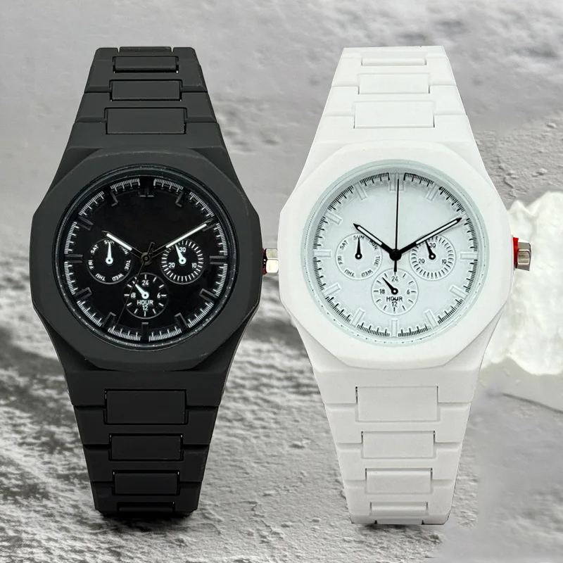 Jewelry Style Watches - Ünlü Marka Sahte Üç Gözlü Kadran