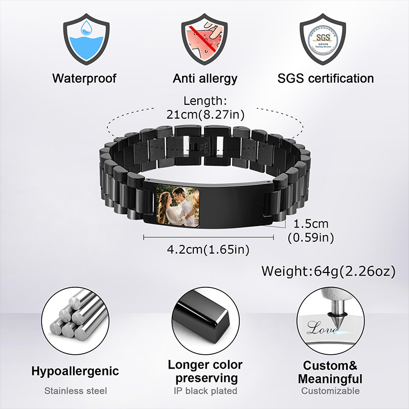 Özel Resim Metin Bilezik saat  - Jewelry Style Watches incelemesi ve fiyatı
