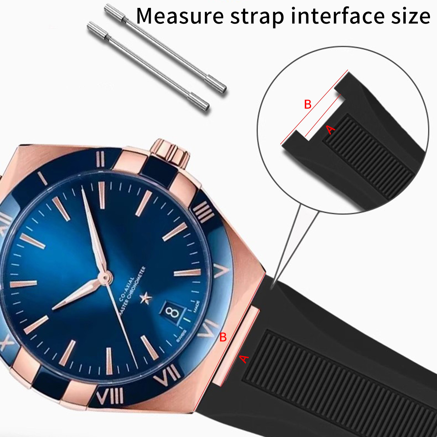 Çentikli silikon kauçuk saat k - Omega Watch Constellation incelemesi ve fiyatı