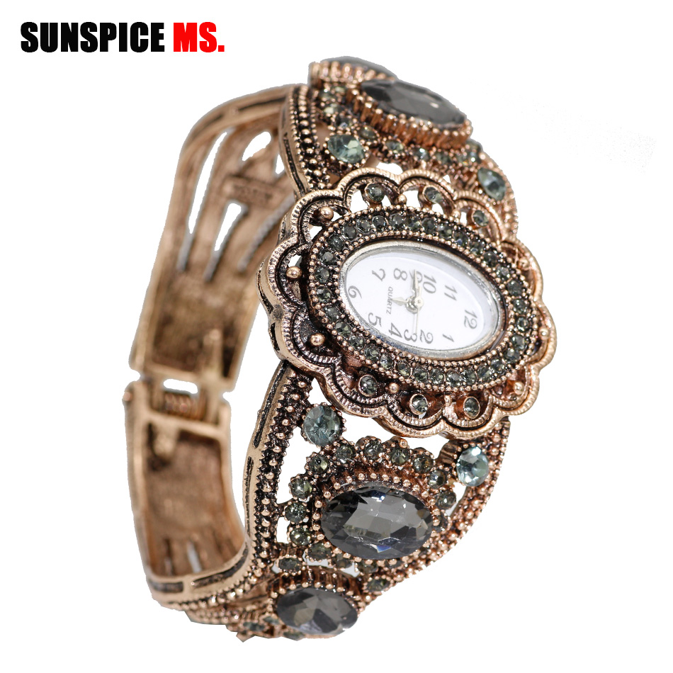 SUNSPICE-MS kuvars kol saati R - Indian Jewelry Watches incelemesi ve fiyatı