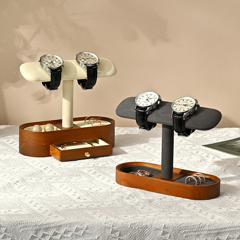 Oirlv katı ahşap saat organiza - Jewelry Style Watches incelemesi ve fiyatı