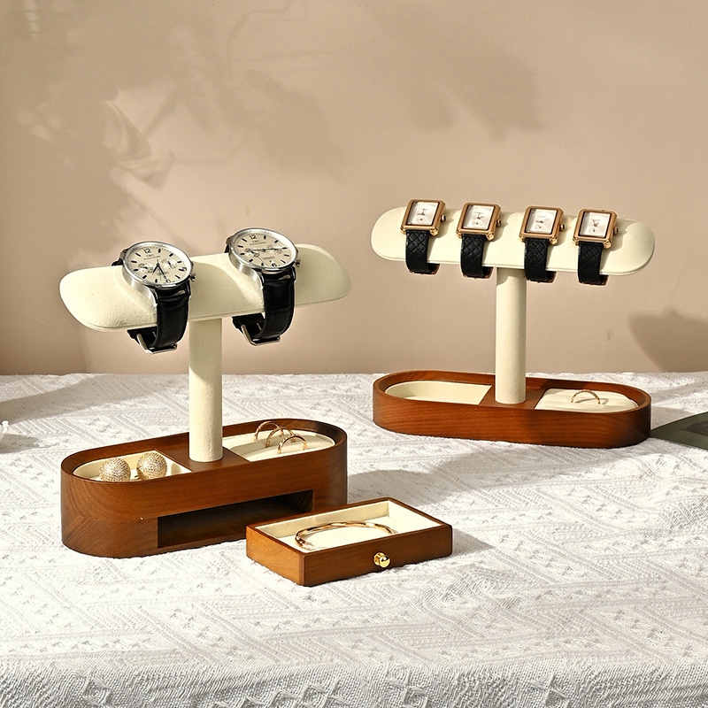 Oirlv katı ahşap saat organiza - Jewelry Style Watches incelemesi ve fiyatı