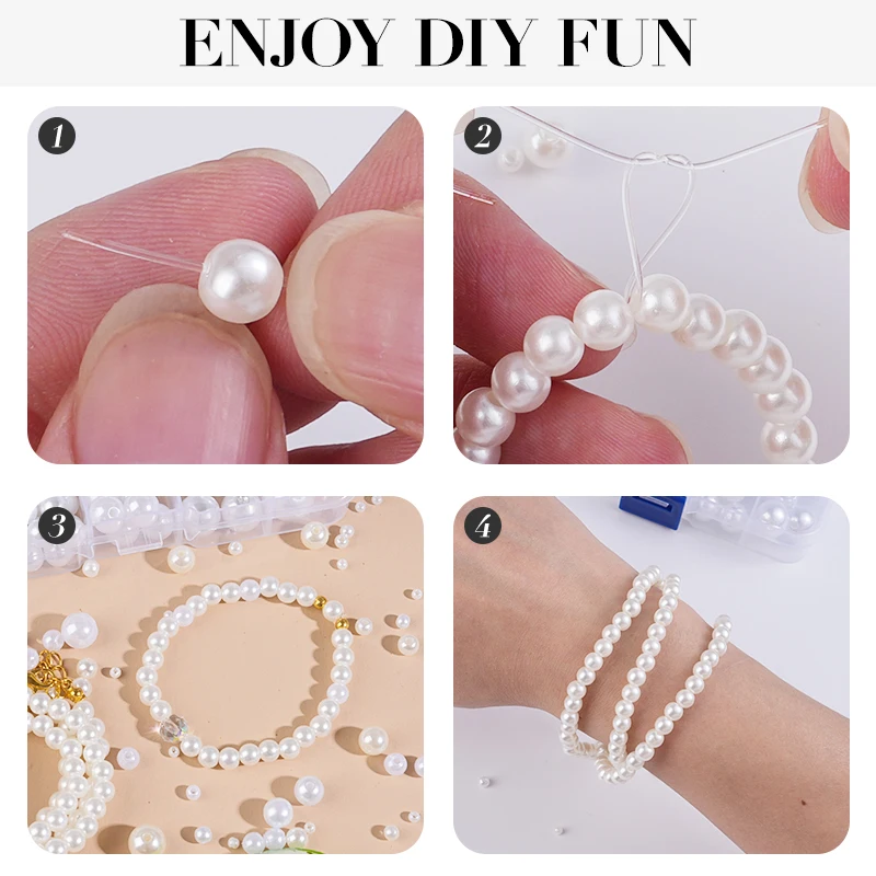 800 Adet Yapay İnci Reçine Bon - Pearl Necklace incelemesi ve fiyatı