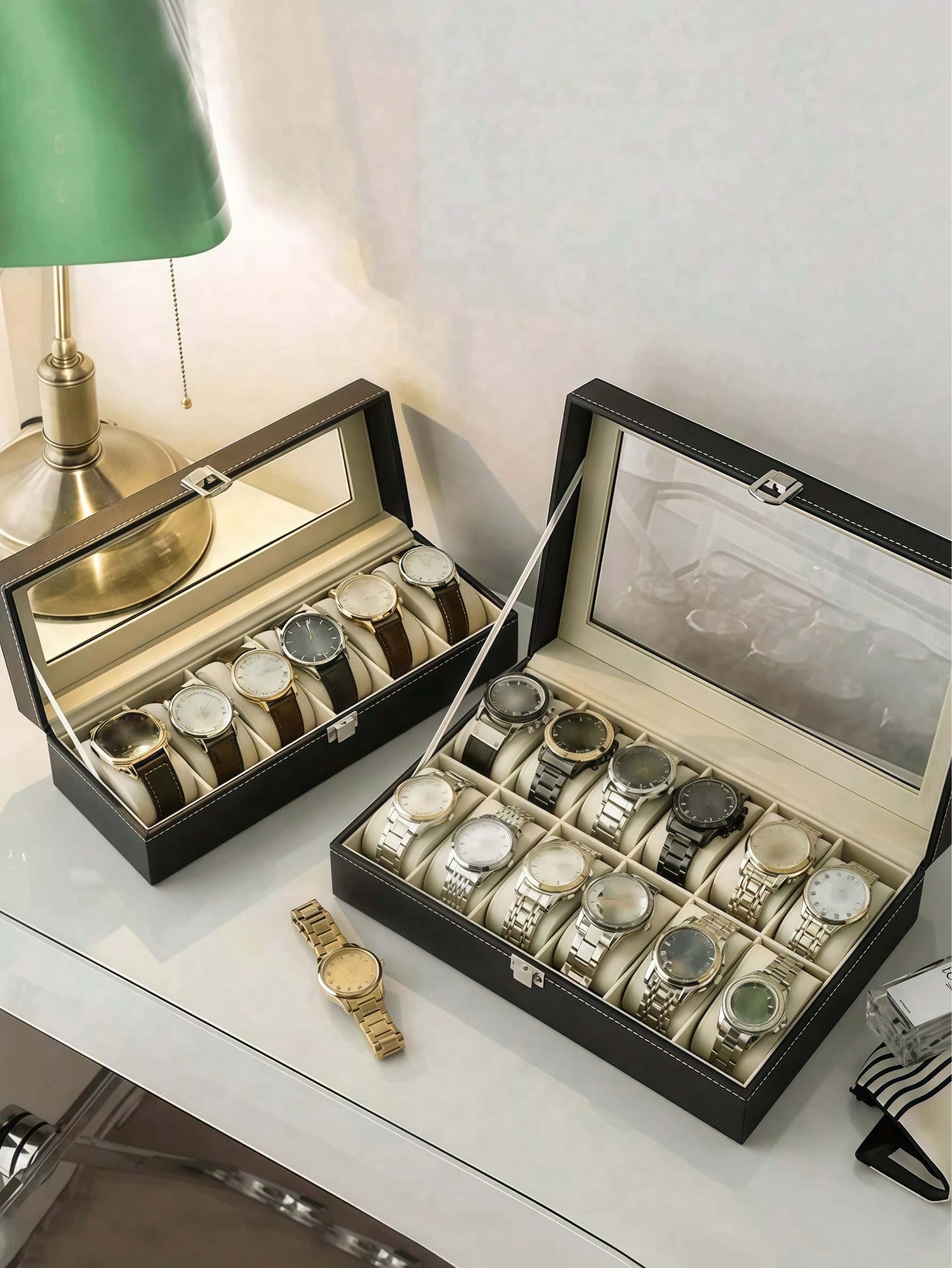 Kilitli Deri Saat Kutusu, Büyü - Jewelry Style Watches incelemesi ve fiyatı