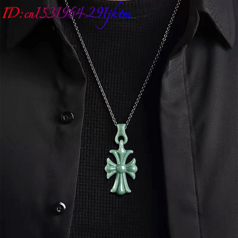Doğal Birman Yeşim Taşı Haç Ko - Jewelry & Watches Review incelemesi ve fiyatı