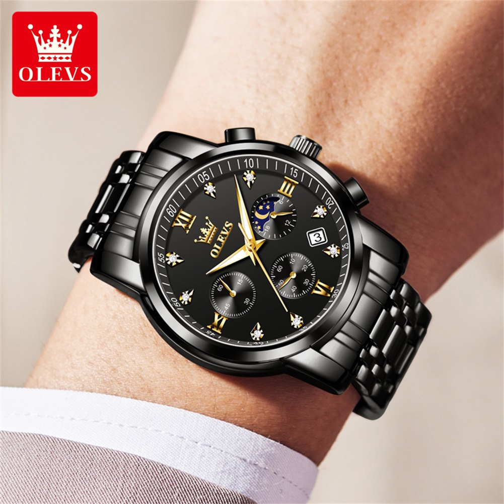 OLEVS Popüler erkek saatleri p - Jewelry Style Watches incelemesi ve fiyatı