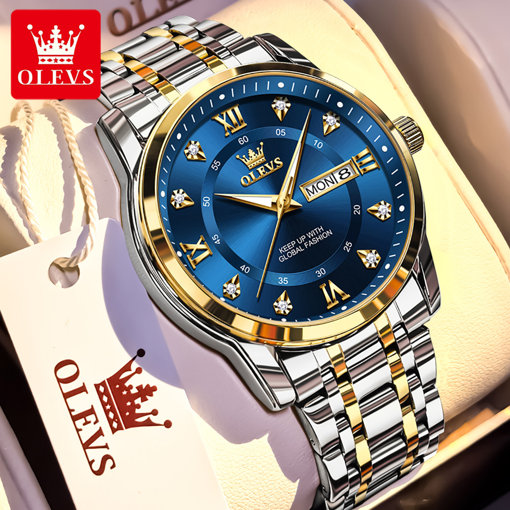 OLEVS Marka Moda erkek saatler - Jewelry Style Watches incelemesi ve fiyatı