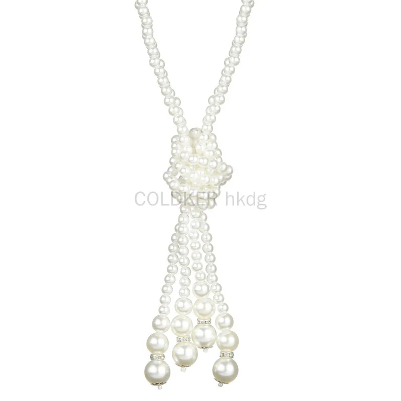 1920'ler inci kolye moda sahte - Pearl Necklace incelemesi ve fiyatı
